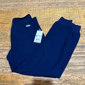 Women’s Navy Zamora Petite jogger scrub pants